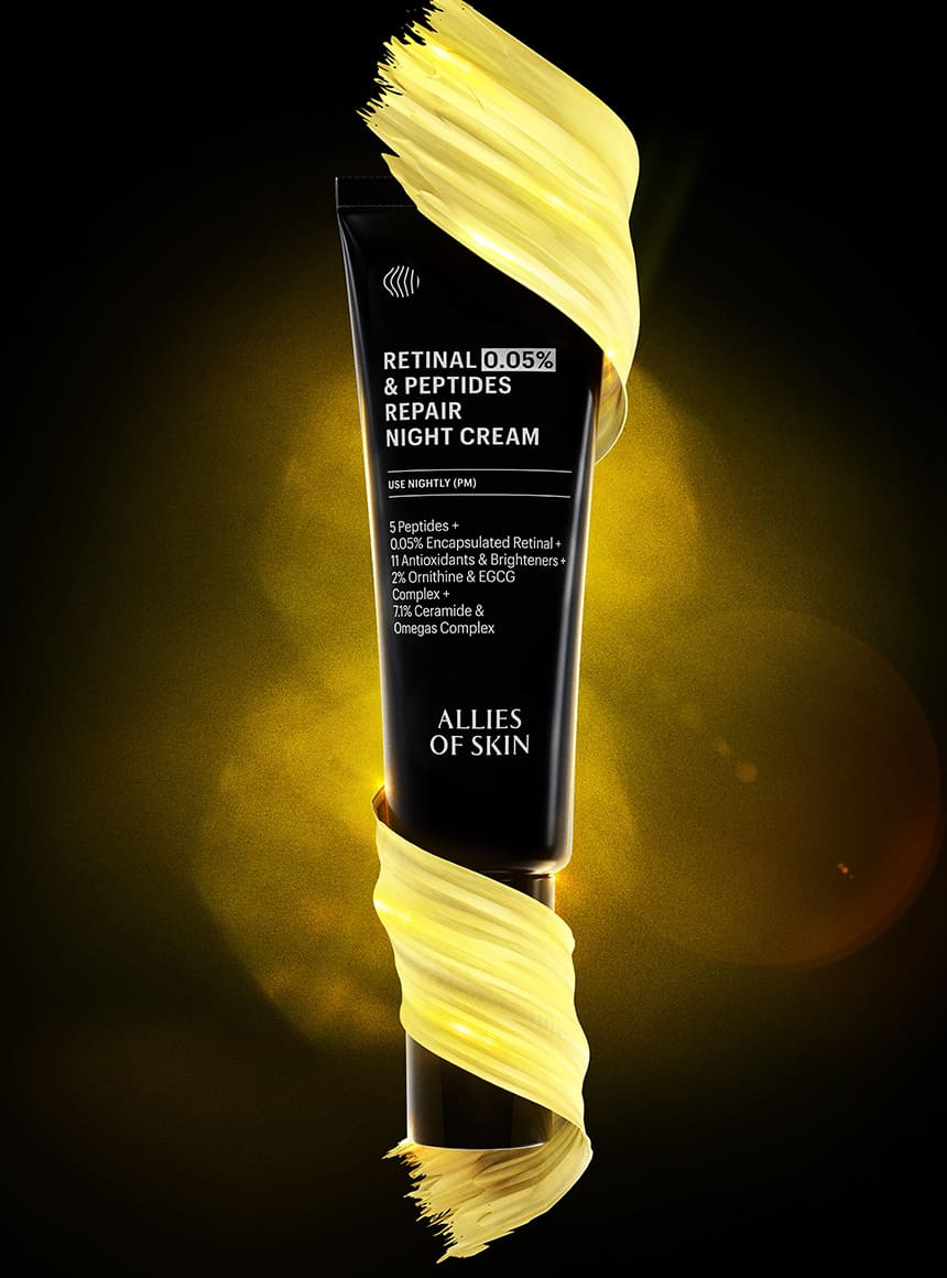 Retinal 0.05% & Peptides Repair Night Cream - Image 3