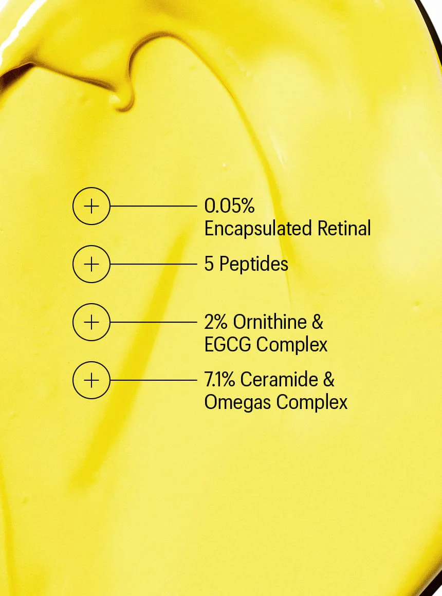 Retinal 0.05% & Peptides Repair Night Cream - Image 4